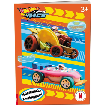 Hot Wheels. Kolorowanka z Naklejkami